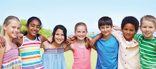 kids enjoying the park after dental visit