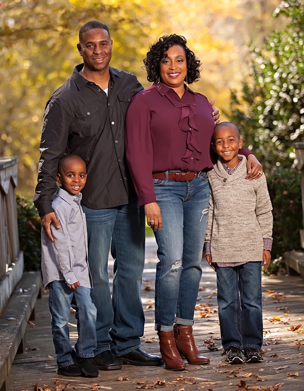 Dr. Vann and Her Family